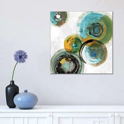 Spirals III 1 Piece Wrapped Canvas Painting