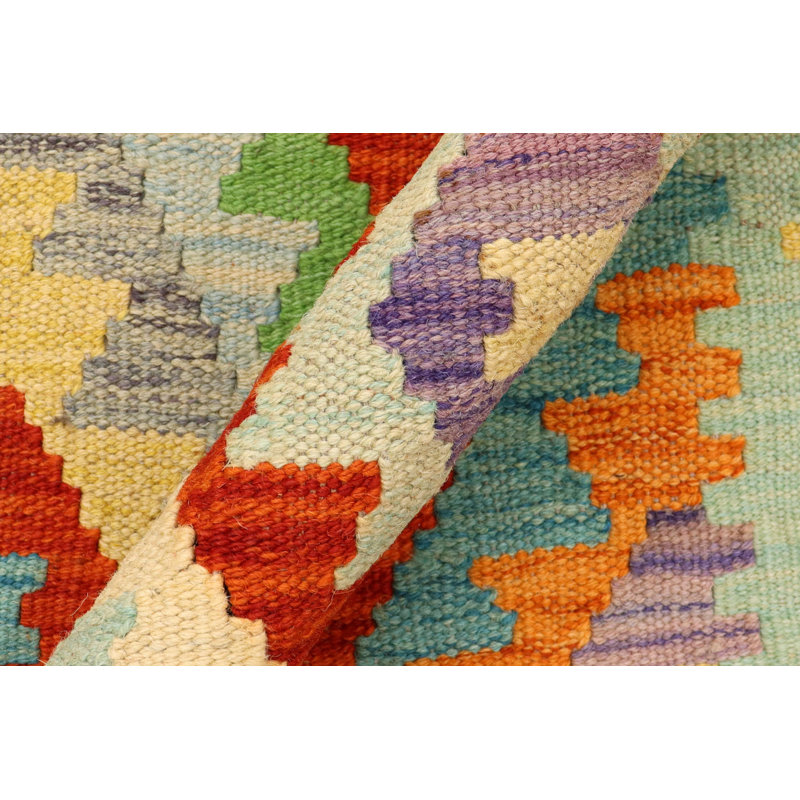Flatweave Wool Moroccan Rug