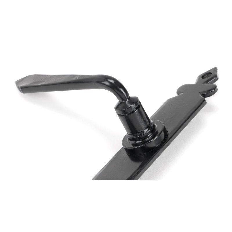Cromwell Lock Door Handle, Black
