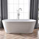 Loeb Floor Freestanding Tub Filler with Diverter