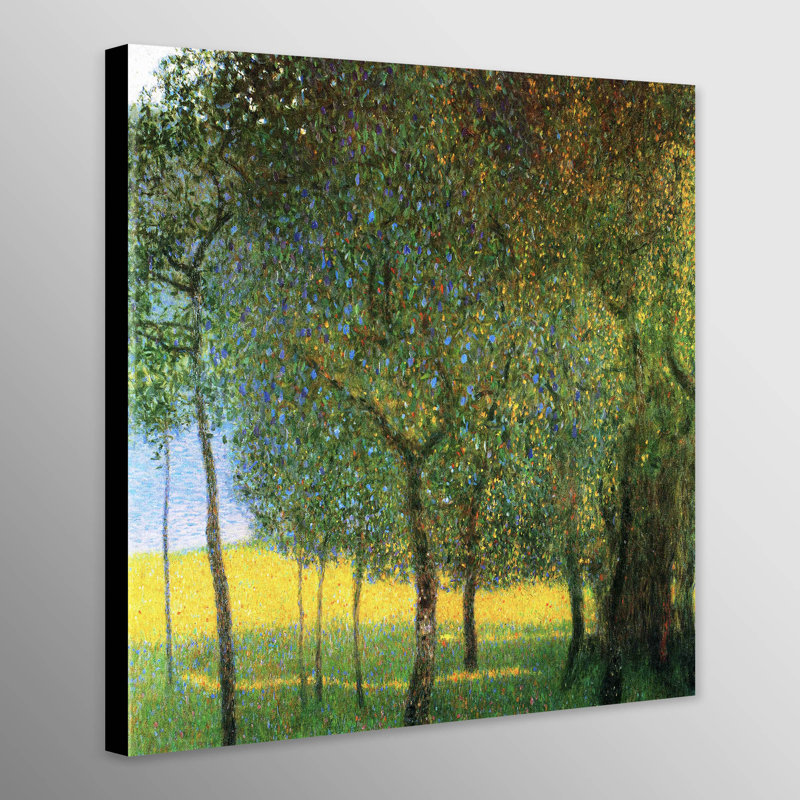 Fruit Trees by Gustav Klimt - Wrapped Canvas Art Prints, 61 cm H x 61 cm W