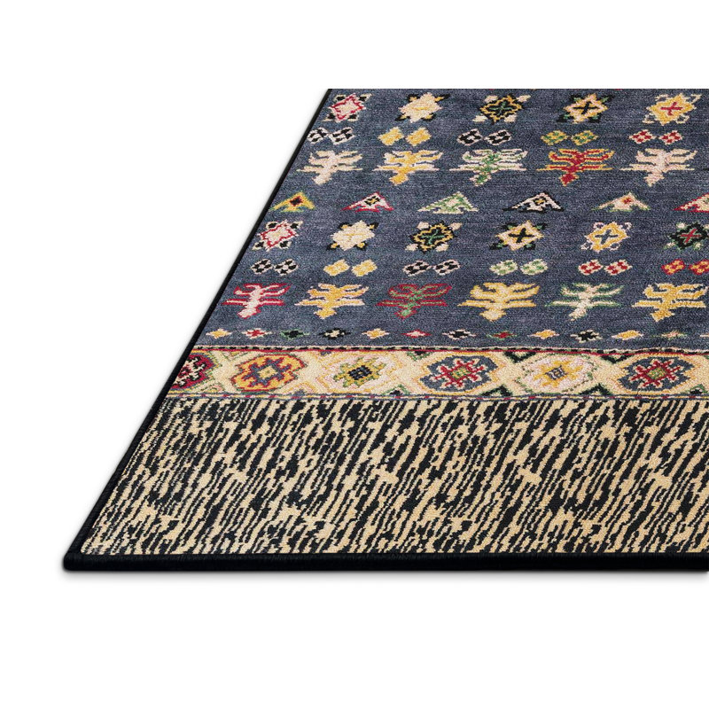 Abstract Indoor Rug, Rectangle 7' x 9'
