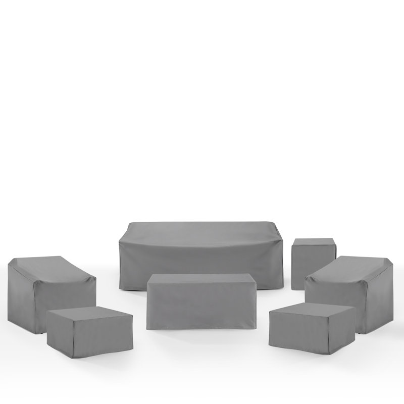 Furniture Covers Outdoor Conversation Set Cover, Gray