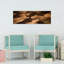 Golden Desert Dunes by Khalid Jamal - Wrapped Canvas Panoramic Print-255402825