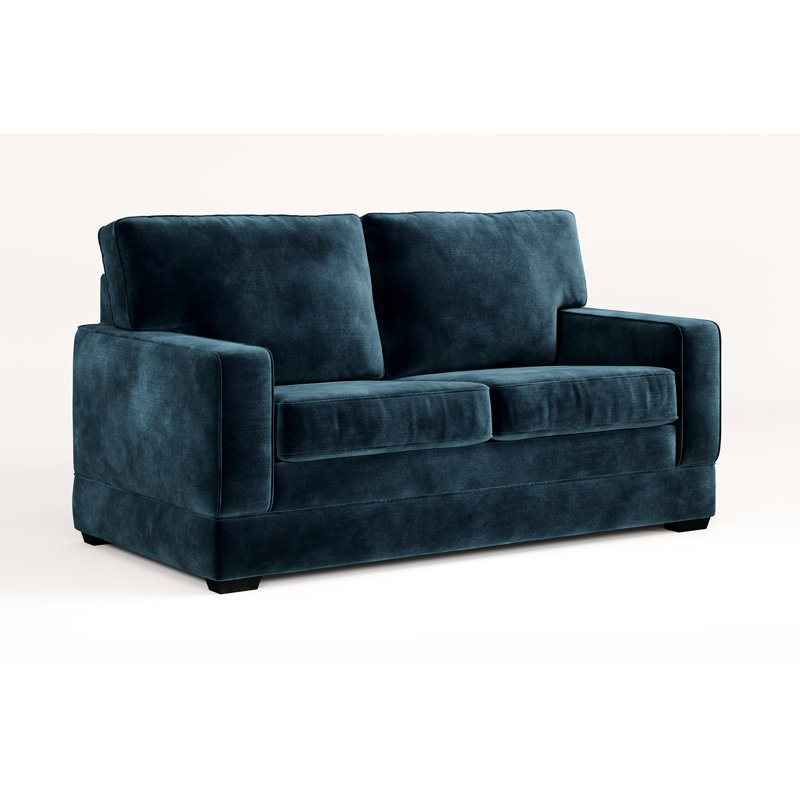 Jay-Be® Urban Sofa Bed with e-Pocket™ Mattress - Two seater - Luxe Velvet, Airfoce