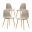 Chaise d'appoint en velours Fuzail-536355913