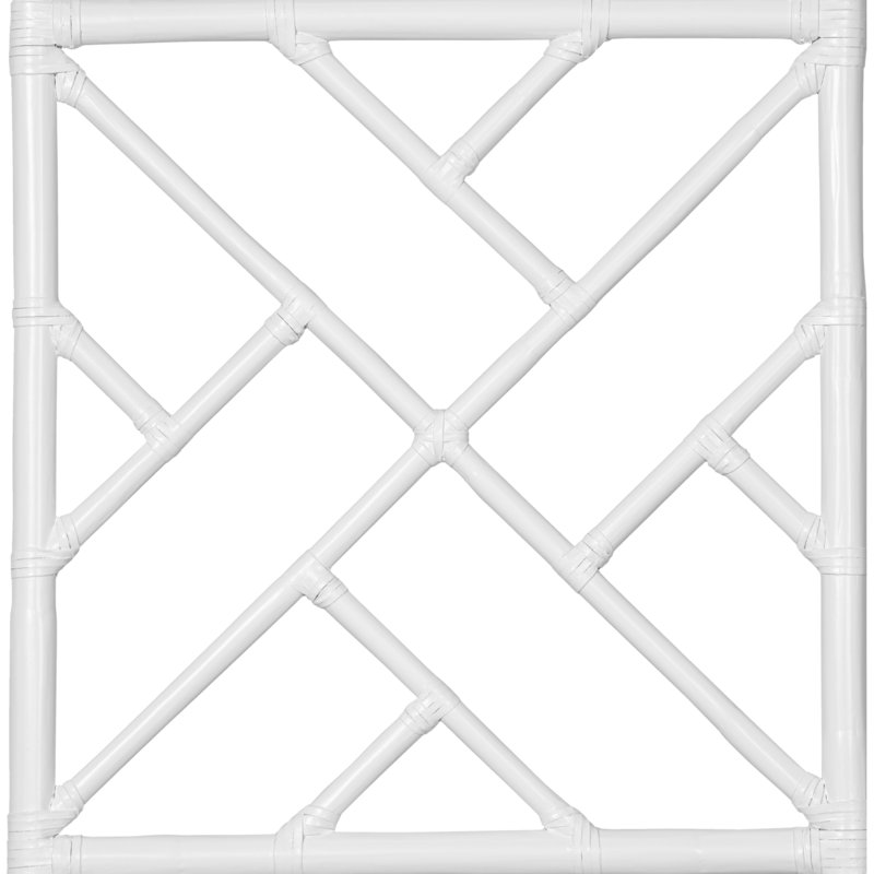 Olga Platform Bed, White, Twin XL
