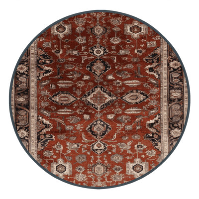 Tapis brun lavable à la machine