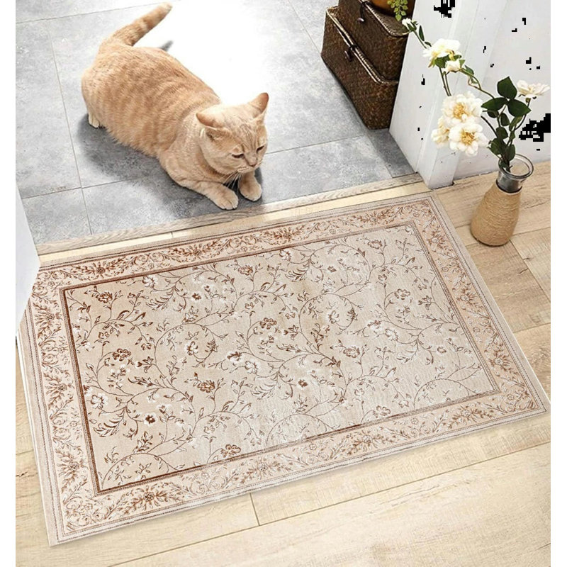 Oriental Area Rug, Rectangle 60 x 110 cm