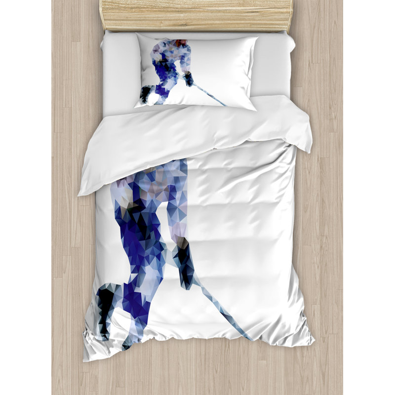 Modern & Contemporary Polyester Duvet Cover, Twin