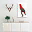 Chattering Lory by F. Levaillant - Wrapped Canvas-55371666