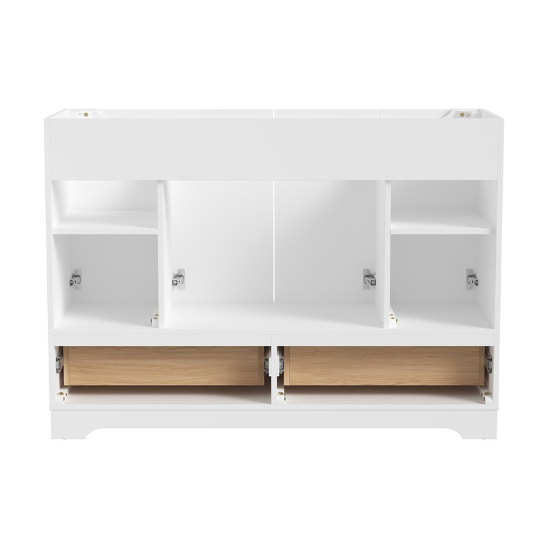 Meuble-lavabo simple 48 po Modern White
