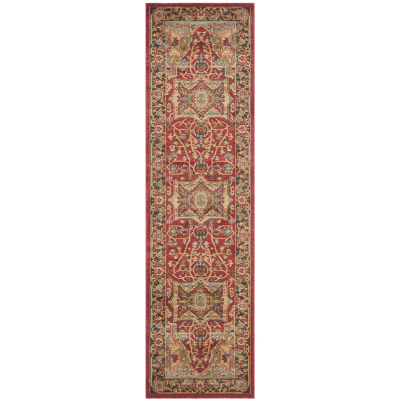 Brookport Oriental Area Rug, Runner 66 x 244 cm