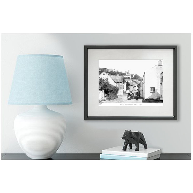 Braunton, North Street 1900 - Single Picture Frame Print, 60cm H x 80cm W x 2.3cm D