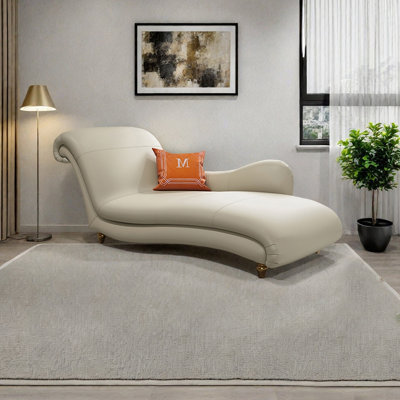 Fauteuil inclinable en similicuir Modern Luxury