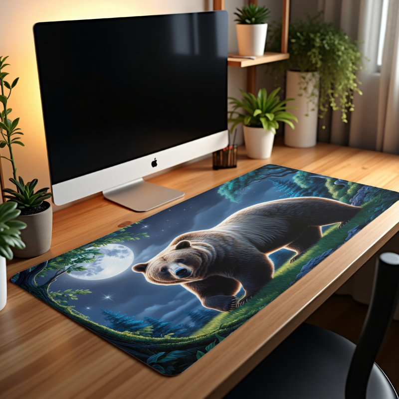 Polyester Desk Pad, 23.6x13.8