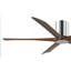 Irene Flushmount Light Kit 5 Blade LED Ceiling Fan-326228191-400583225-400726665