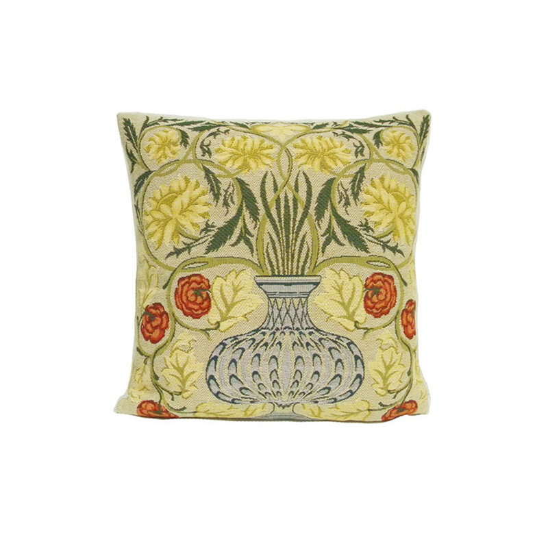 Tree of Life III European Cotton Jacquard Pillow Cover