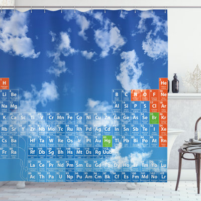 Rideau de douche simple Athulya Science