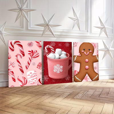 3 Piece Wrapped Canvas Print