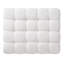 Repose-pieds blanc polyvalent Boucle