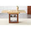 Table de salle à manger extensible avec rangement, 59 à 71 pouces-1839955722