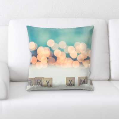 Microsuede Reversible Throw Pillow