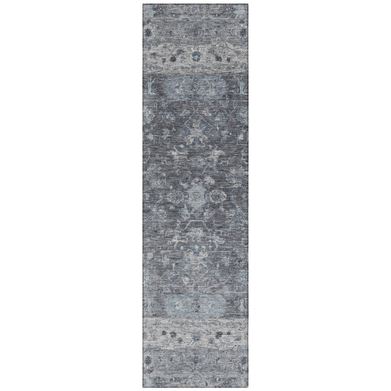 Machine Washable Indoor/Outdoor Chantille ACN2323 Global Rug, Runner 2'3" x 7'6"