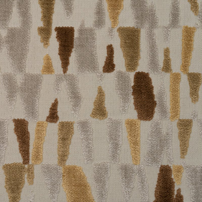 Mosaic Cut Velvet Upholstery Fabric