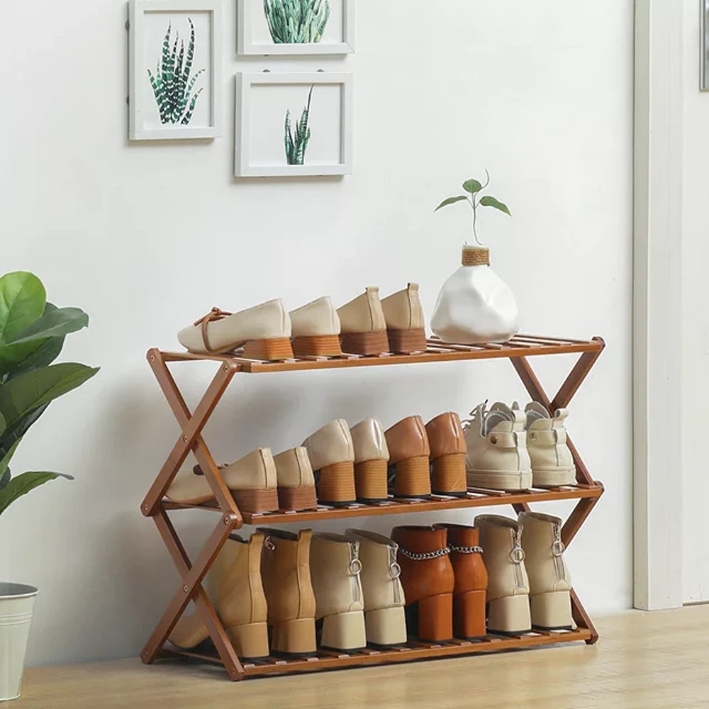 12 Pair Shoe Rack Magshion