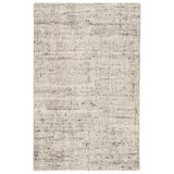 Macklin Wool Area Rug in Beige/Black