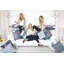  Housse et insert de coussin décoratif carré