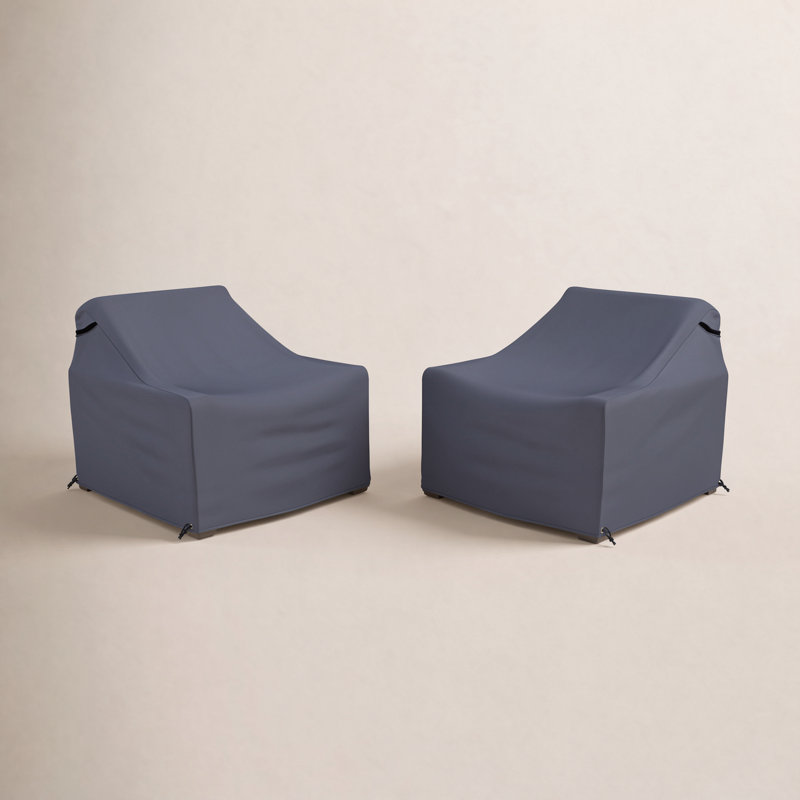 Housses de chaise de patio en bois d'acacia Donnie