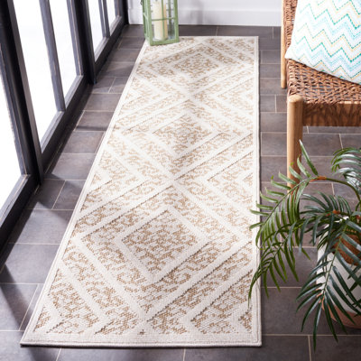Alibek Performance Geometric Indoor/Outdoor Area Rug