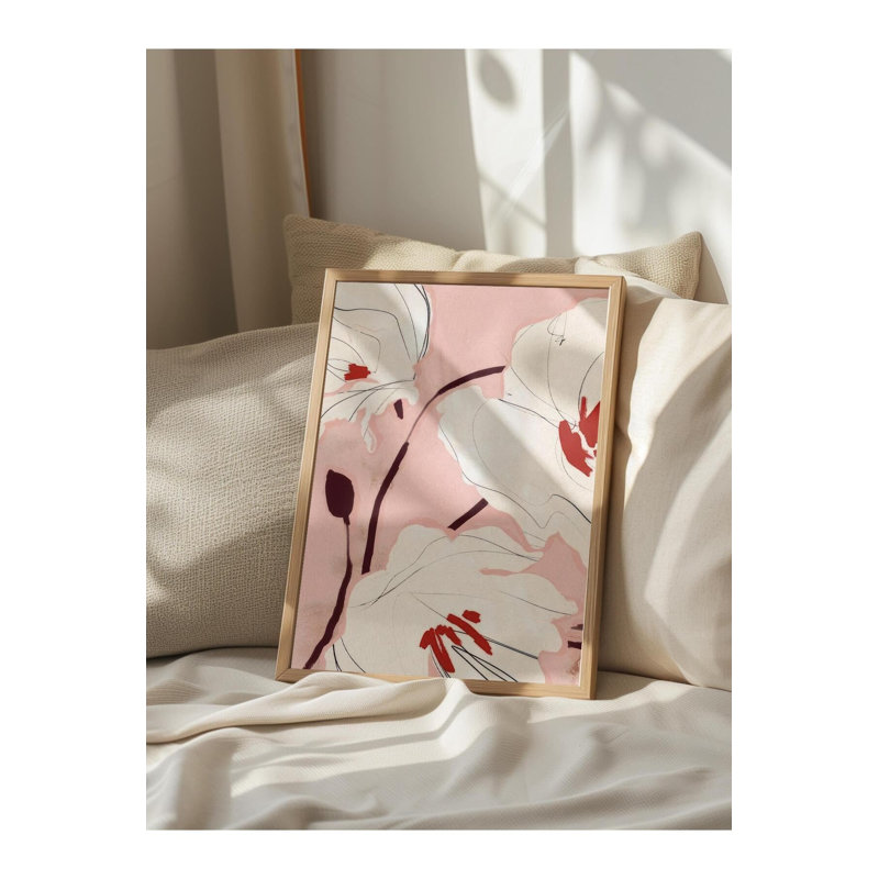 Peinture décorative encadrée