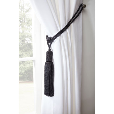 Tatum Ochre Fabric 60cm Curtain Holdback/Tieback