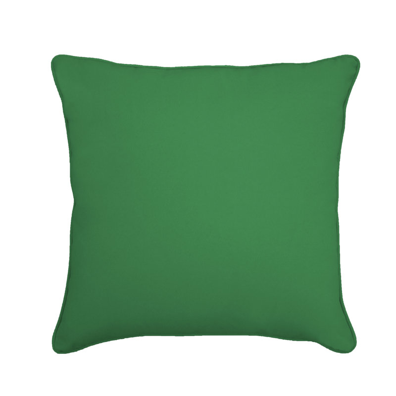 Sunbrella® Reversible Throw Pillow, Canvas Aruba Sunbrella® Canvas, 20" H x 20" W