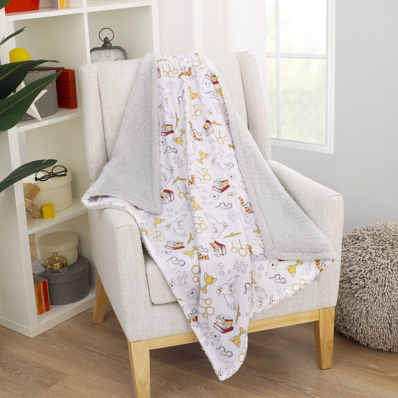 Couverture pour bébé sherpa Harry Potter