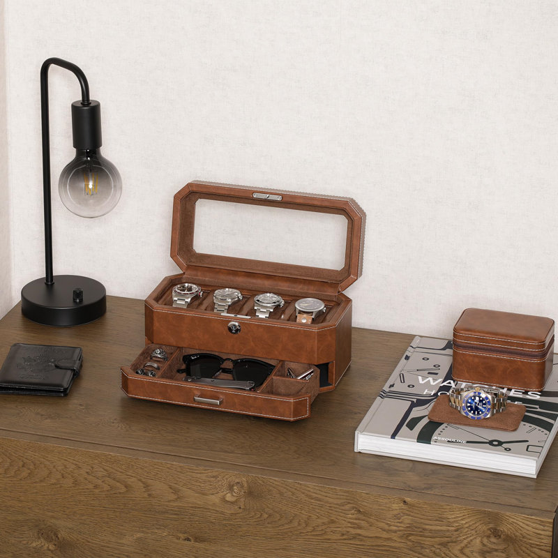 Cufflinks Box +, Brown