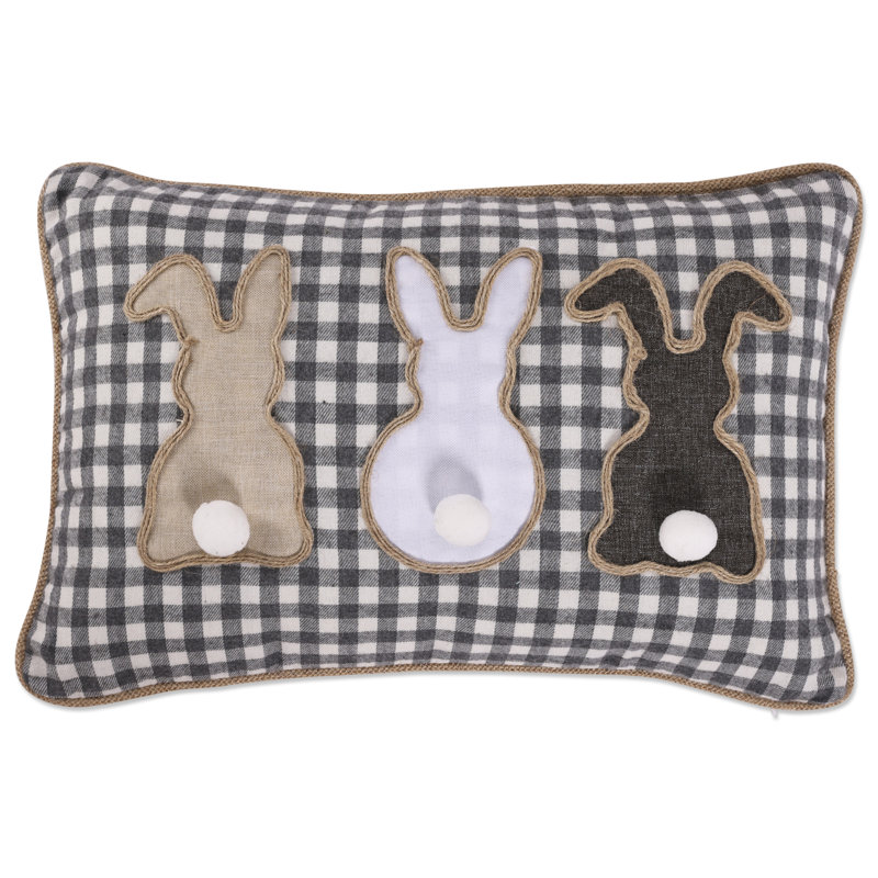  Housse de coussin rectangulaire en polyester