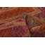 Tapis de couloir unique en laine noué à la main orange vieilli 2 pi 9 po x 6 pi Jivan