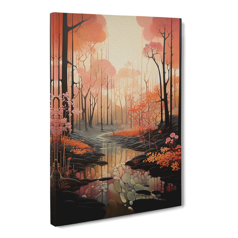 Forest Contemporary - Print, 50cm H x 35cm W x 3cm D
