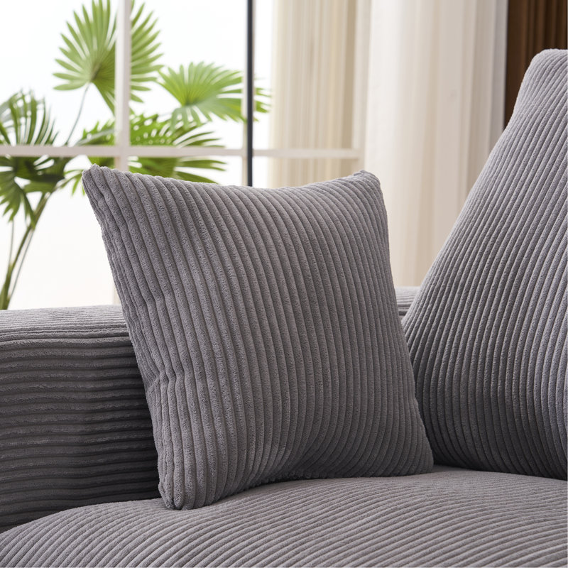 Canapé modulaire Boneless, Gris