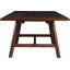 Walnut Grove Extendable Walnut Solid Wood Dining Table