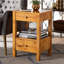 Table de chevet 2 tiroirs Edmeo