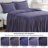 Sinclair French Country Chic Ruffle Skirt Bedspread Set-122443841-73895830