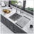13 Inch Undermount Sink - 13"X15"X9" Undermount Stainless Steel Kitchen Sink 16 Gauge 9 Inch Deep Single Bowl Kitchen Sink Basin