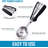 Zulay Kitchen Stainless Steel Cookie Dough & Ice Cream Scooper