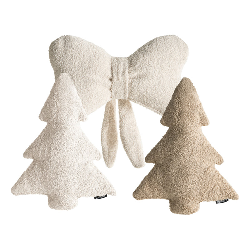 Novelty Cushion, Beige
