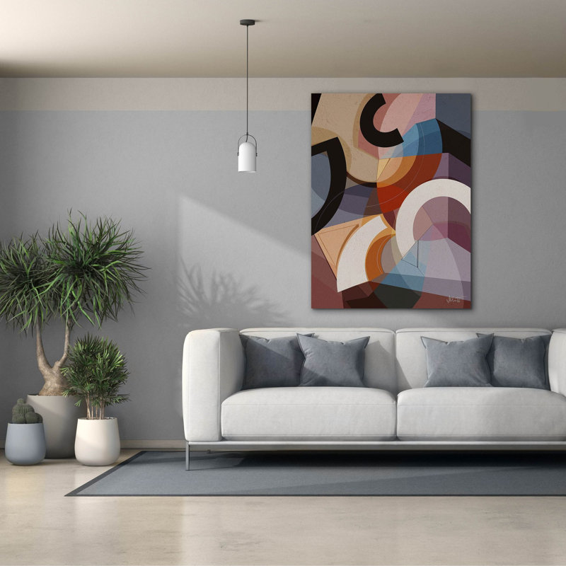  «Series 3» par Ishita Banerjee, art mural sur toile, 40 po x 54 po